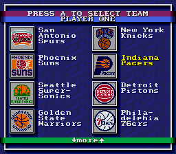 Bulls vs. Lakers and the NBA Playoffs screenshot 5 for Sega Mega Drive